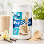 Nutri Supreme Whey Protein Powder - Sweet Vanilla Bean Flavor - 1 Lb